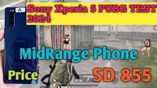 Sony Xperia 5 Gaming Testing l PUBG TEST l SD 855 l Battery l Lag l Heat l Review.