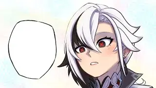 “How pretty your eyes were” | Genshin Impact comic dub |