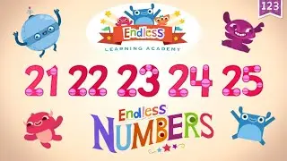 Endless Numbers 20-25  Meet Number Twenty to Twenty five Fun Learning for Kids dc2 gameplay