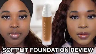 NEW FENTY BEAUTY SOFT'LIT LUMINOUS FOUNDATION REVIEW & FIRST IMPRESSION | 420