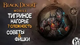 7 сложность Чёрного Храма: Тигриное Нагорье (Тигриный Слуга) | Black Desert Mobile |