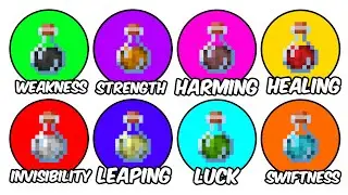 Every Minecraft Potion Explained In 15 Minutes