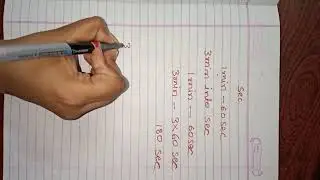 how to convert hour into minutes and minutes into hour//hour //minutes//seconds