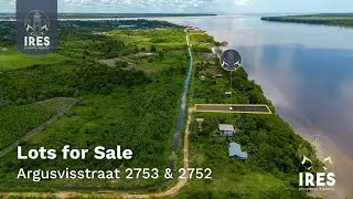 Argusvisstraat 2752 & 2753 ⭒ Lots for Sale at Commewijne, Suriname ⭒ Sandra Slijngard
