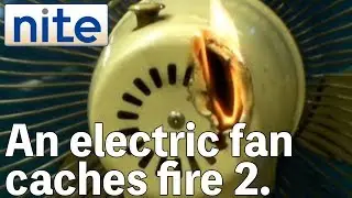 【nite-ps】Electric fan:3.A fire starting from an internal component 2