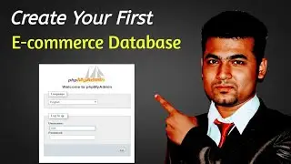 Create Your First Database | Create Database In WAMP | Create Your First E-commerce Database