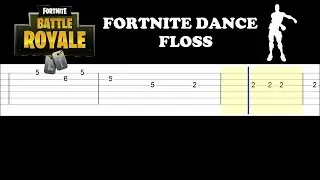 Fortnite Dances - Floss (Easy Guitar Tabs Tutorial)