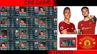 DLS19 MANCHESTER UNITED 2021 SQUAD With Ronaldo