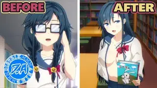 8 Cewek Culun yang Ternyata Sexy sama Montok di Dunia AniManga