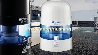 Waters Co Filters Bio1000 Bench top alkaline water filter system instructions