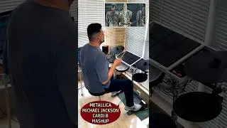Metallica feat Michael Jackson & Cardi B / MASHUP / Electronic Drums Launchpad