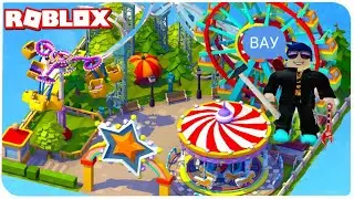 Открыл свой парк развлечений в #roblox