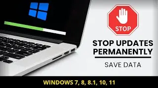 "Unleash Control: Stop Windows Updates Permanently, Save Data, and Stay Efficient! 🌐🔧"