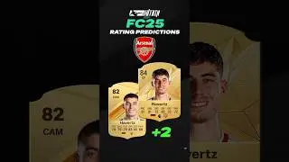 🔴 Arsenal FC 25 Rating Predictions!