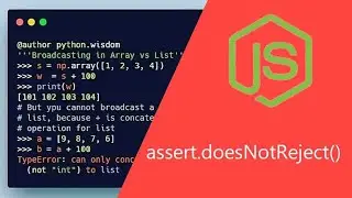 assert.doesNotReject(asyncFn[, error][, message]) :: node js