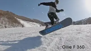 Snowboarding best flat tricks