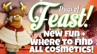Days of Feast 2023 - Complete Event Guide! All Cosmetics + Event Shops - Sky CotL - nastymold