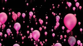 Flying Balloons animation