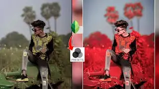 New Snapseed Red Colour Effect Trick | Snapseed Background Colour Change 2020 - AF EDIT