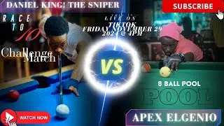 Daniel King(Pool Prodigy) Vs ApexElgenio (Pro am Player)|THE FIGHT BACK!INCREDIBLE SHOT OF THE YEAR