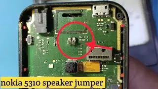 nokia ta-1212 ear speaker jumper ways || nokia ta 1212 speaker not working