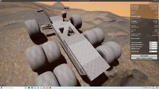 Patrol Mars: Martian Tractor 1st Vehicle Testing