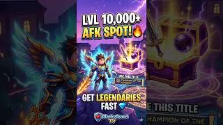 Best Level 10,000 AFK Spot in Dungeon Quest! (Get Legendaries Fast)