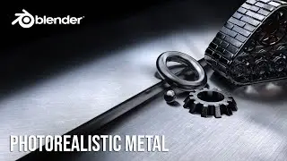 Фотореалистичный металл в Blender / Photorealistic metal in Blender