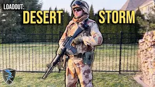 Gulf War / Desert Storm Gear Breakdown & Loadout Review | Milsim & Airsoft