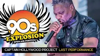 Captain Hollywood Project last performance! Gold vinyl at 90s Explosion 2024.