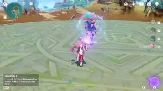 Yae Miko fights 2 water Abyss Mages | Genshin Impact Leaks