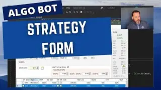 C# Algo Trading Bot -  Strategies Form - Setup My Trades