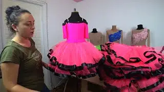 Как потерять друзей... Дошиваем костюмы для танцев в Германию