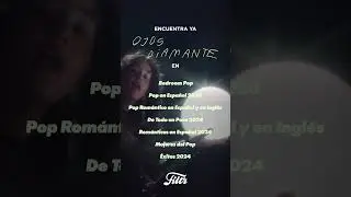 Encuentra Ojos Diamante 💎 en las siguientes playlists en Spotify! 💙