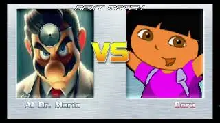 Mugen - AI Dr. Mario Vs Dora the Explorer
