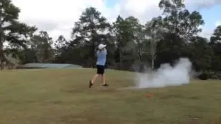 Exploding Golf Ball