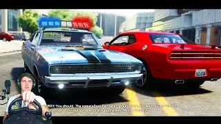 ГОНКИ С ПОЛИЦИЕЙ - The Crew + Руль Logitech Driving Force GT