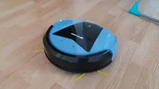 Тест робота пылесоса KIT FORT 511