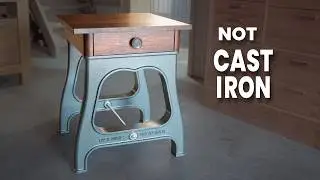Building a Vintage Machine Stand - Doesn't Have to be Boring