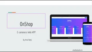 OnShop Project| React | Redux | Django | Django REST