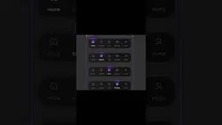 Animated Bottom Navigation Bar in Figma | Easy tutorial | Prototyping💜🤍🖤 