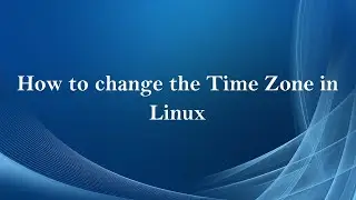 How to change the Time Zone in Linux ( Tamil )
