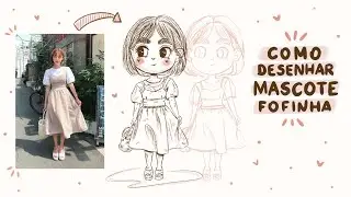 Como Desenhar Mascote Fofinha | Desenho no Procreate
