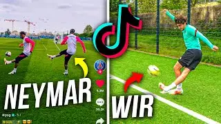 WIR STELLEN VIRALE FUßBALL TIKTOKS NACH! (Neymar, Lewandowski...)