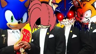 Sonic the Hedgehog & Tails.EXE & Sonic.EXE & Amy.EXE - Coffin Dance Song Megamix (Cover)