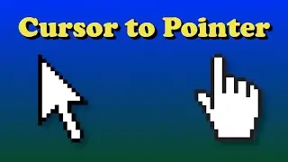 Turn Cursor Into A Pointer With Javascript