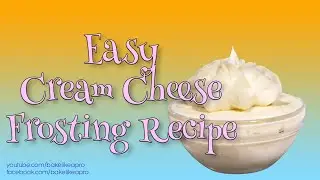 Easy Cream Cheese Frosting Recipe