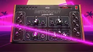 Retronaut Plugin - Multi-voice Vibrato and Chorus with LoFi effects ️🎹