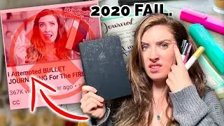 Attempting BULLET JOURNALING...Again..? 2021 BE. BETTER.