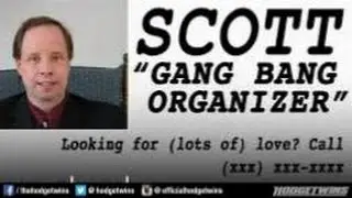 Gang Bang Sex Organizer Busted Setting Up Orgy @hodgetwins